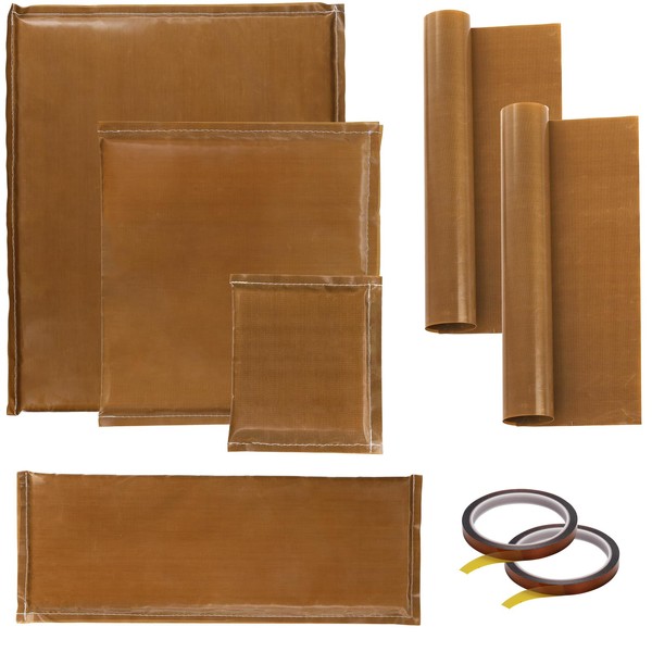 Eorbow 8 Pack Heat Press Pillow Mat Kits, 4 Sizes