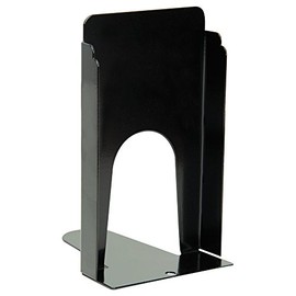 The Library Store Bear Hug Heavy Duty Steel Bookends with Magnetic Base Pair 9 inches H (Black)