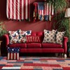 DFXSZ 4th of July Pillow Covers 18x18 inch Set of