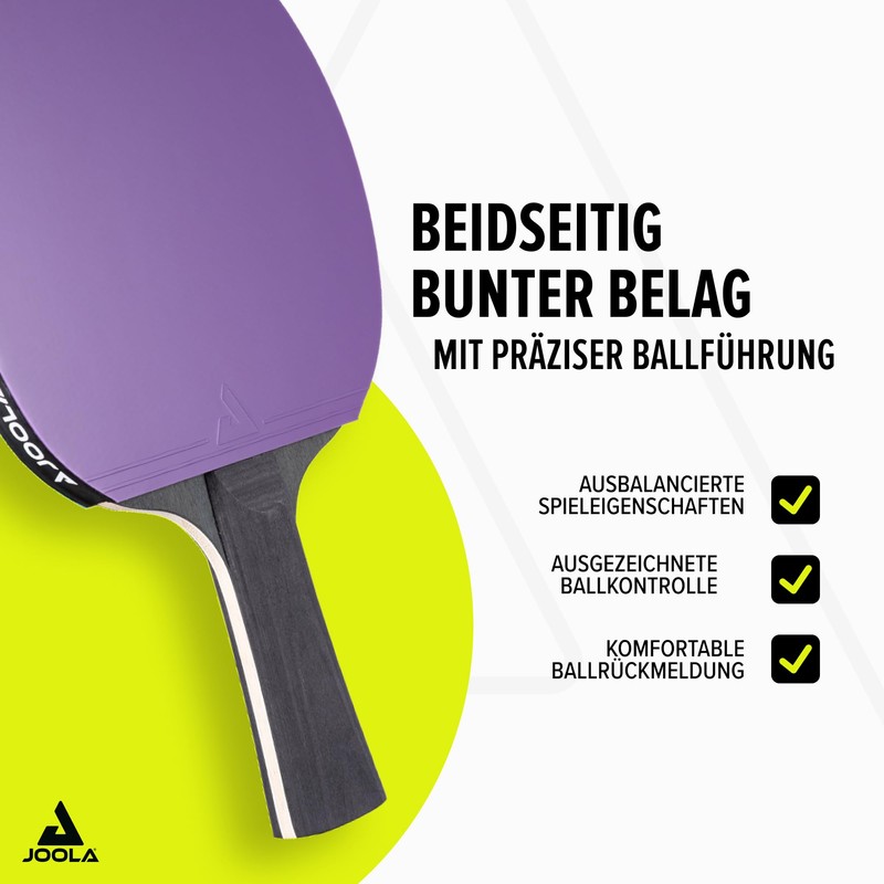 JOOLA Colorato Table Tennis Set, Multi-Colour