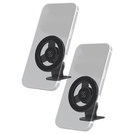Scosche MagSafe - Soporte magnético para salpicadero de Coche con Base Adhesiva de 3 m, Fuerte Soporte magnético, Soporte magnético para teléfono Celular Giratorio de 360°, Soporte de Coche para