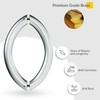 BRIXWELL HR-6BTB-SC 6 Inches Center to Center Arch Style Back