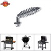 45 Degree Spring Handle with 1/2 inch Rod for BBQ