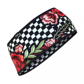 Zan® Headband SportFlex® Series Checkered Floral
