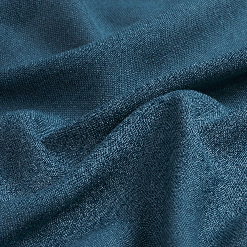 SeeGlee 30 Inch Length Linen Curtains Vlances- 2Panels Privacy Semi