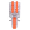 30PCS Quick Splicing Wire Connector Transparent PC Copper Stripping Terminal