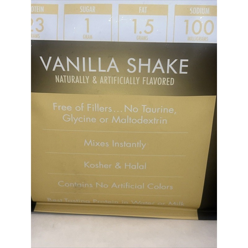 Syntrax Whey Shake The Gold Standard, 5lbs - Vanilla Shake