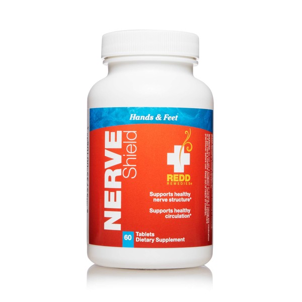 Redd Remedies, Nerve Shield, Supports Healthy Nerve Function, 60 Tablets