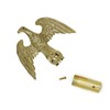 Frunke Eagle Flagpole Topper Metal Eagle Flag Pole Finial 6"
