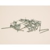 Wakaisangyo Wakai Unichrome Flat Head Nails, 0.8 x 0.6 inches