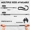 Amylove 8 Pcs 40" & 80" Adjustable Bungee Cords with