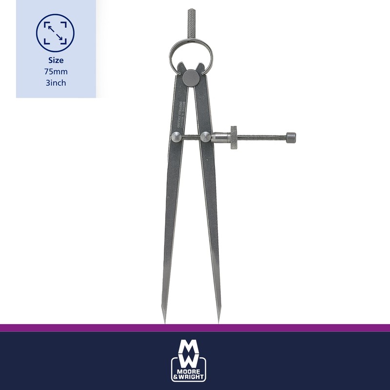 Moore & Wright MAW503R Spring Dividers