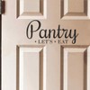 BATTOO Pantry Decal - Pantry Door Decal - Pantry Wall