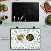 CONITALE Green Leaves Branches Stove Top Cover for Electric Stoves
