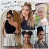 Qunlinta Messy Bun Hair Piece, 2 PCS Hair Buns Scrunchies