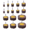 SHITIME 16 Pcs 1/4" Shank Abrasive Flap Wheel Sander, SHITIME