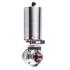 WEPUMP 2'' Single Acting Tri Clamp Sanitary Pneumatic Butterfly Valve