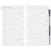 Maruman DP175-25 Planner System Notebook Refill, 2025 Bible-Size Data Plan,