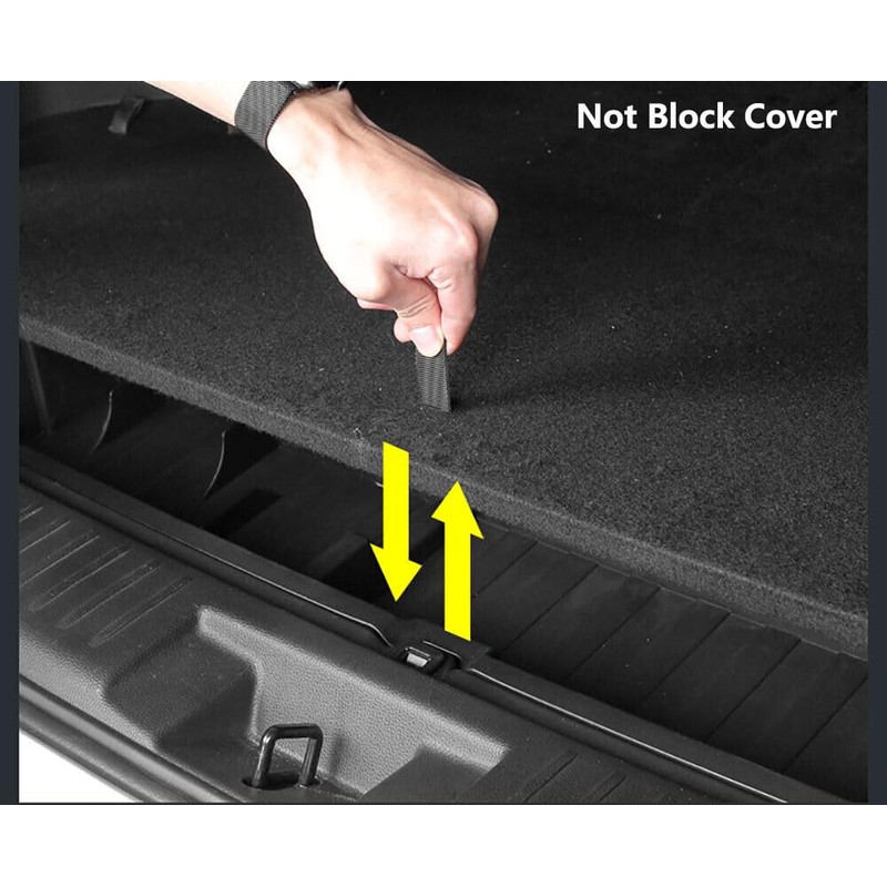 AutoQi For 2020-2025 Toyota Highlander Trunk Hidden Storage Box, SUV