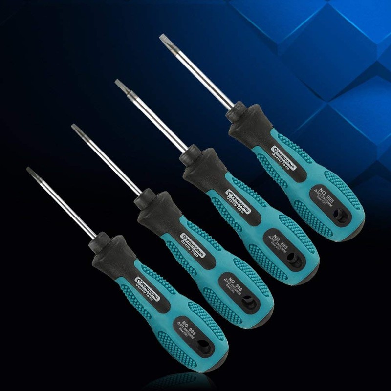 Triangle Screwdriver, 4 Pieces Triangle Head Screwdriver Set, Multifunctional Magnetic
