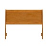 AFI Casanova Full Solid Wood Panel Headboard in Light Toffee