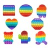 BOT Juego 8 Piezas Push Pop It Bubble Fidget Juguete