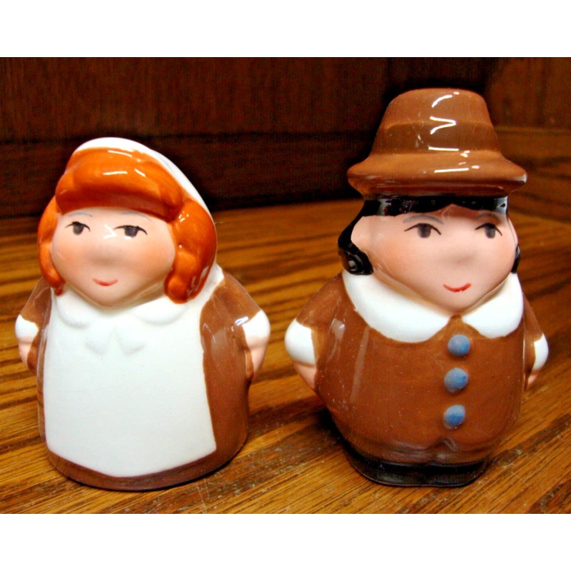 Publix Thanksgiving Publix Lilgrim Pilgrim Pair Salt N Pepper Shakers