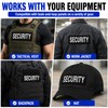 Mtgluk Security Patches 2 Pack, Hook and Loop Embroidered Patches,