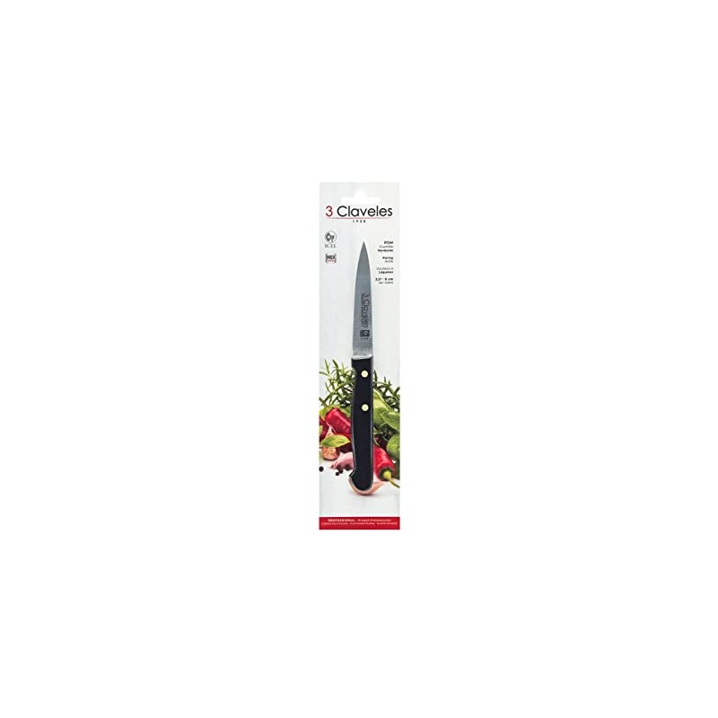 3 Claveles Cuchillo verduras Pom 9 cm 3.5 pulgadas