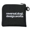 Reversal 564 Men's Mini Wallet Pouch, Black, Free size