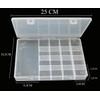 17 Compartments Storage Box Sorting Box Material Box Organiser Bead
