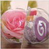 Christmas Empty Clear Balls Pendant: 15pcs Transparent Fillable Ball Xmas