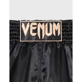 Venum, Classic Muay Thai Shorts, Men's, XS, Black/Gold