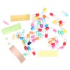 370Pcs Message Capsules Deliver Message Cute Patterns Cute Love Capsules