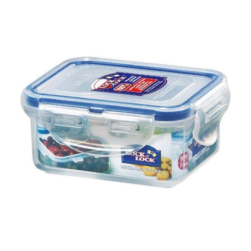 3 x Schloss & Lock Rechteckiger 850 ml Speisegefäß HPL808
