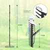 Nicecho Strong DOUBLE Rake W/ 17 tines / 63" long