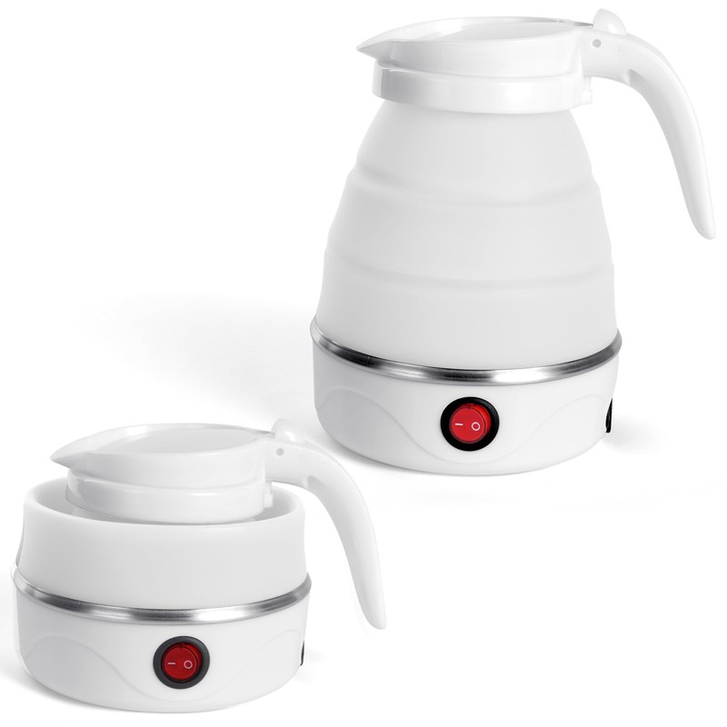 Flintronic Foldable Kettle Water Bottle, White
