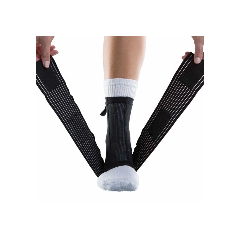 DonJoy Performance Figure 8 Ankle Sleeve with Straps for Moderate
