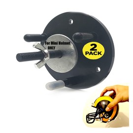 Hidden Floating Football Helmet Wall Mount Display Floating Hovering (Mini Helmet (2 Pack))