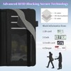 LYHXLYJH Checkbook Cover for Duplicate Checks,Slim Durable RFID Blocking Checkbook