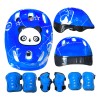 Casco Nios Proteccin Set Rodilleras, Muequeras, Coderas