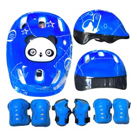 Casco Nios Proteccin Set Rodilleras, Muequeras, Coderas                                                                                               