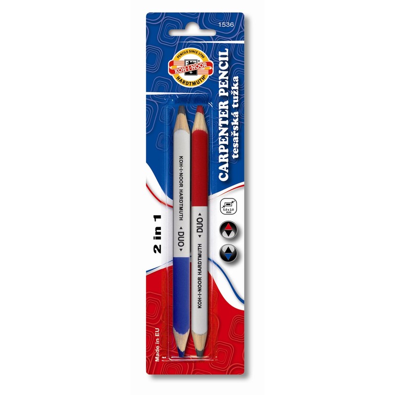 KOH-I-NOOR Duo Short Carpenter Pencil