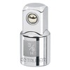 Truper A-5253, Adaptador, 3/8" (H) x 1/2" (M), 3/8" x