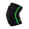 Erima Unisex's Elbow Protectors Black/Green, X-Large