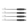 4 Pcs Dual Head Air Chuck 1/4 Inch Female NPT