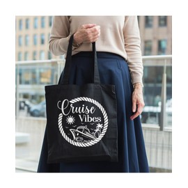 Hippowarehouse Cruise vibes Tote Shopping Gym Beach Bag 42cm x38cm,10 litres