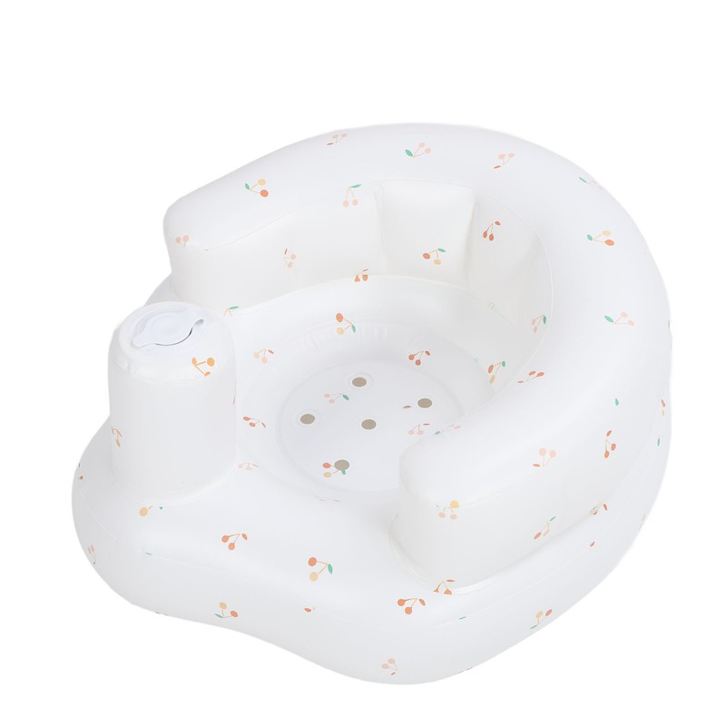Baby Inflatable Couch Chair PVC Spine Protection Comfortable Portable Baby