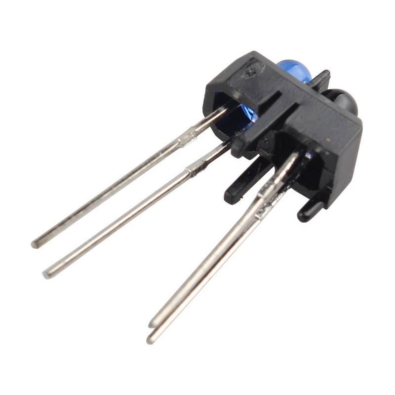 HALJIA 10PCS TCRT5000 TCRT5000L Reflective Optical Sensor IR Switch Compatible