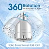 High Pressure Boosting Shower Head, ALOHOME 6 Powerful Spray Settings